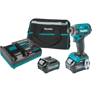 Makita 40V max XGT® Brushless Cordless 4‑Speed Impact Driver Kit (2.5Ah)