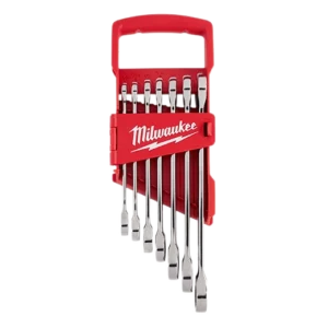 Milwaukee 7pc Ratcheting Combination Wrench Set - SAE
