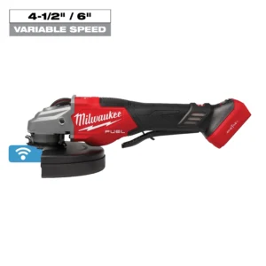 Milwaukee M18 FUEL™ 4-1/2"-7" Variable Speed Braking Grinder, Paddle Switch w/ ONE-KEY™