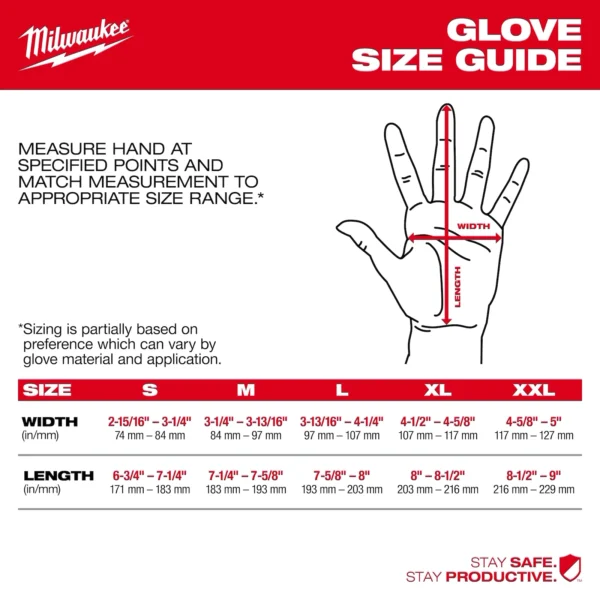 Milwaukee Cut Level 5 High-Dexterity Polyurethane Dipped Gloves - Image 2
