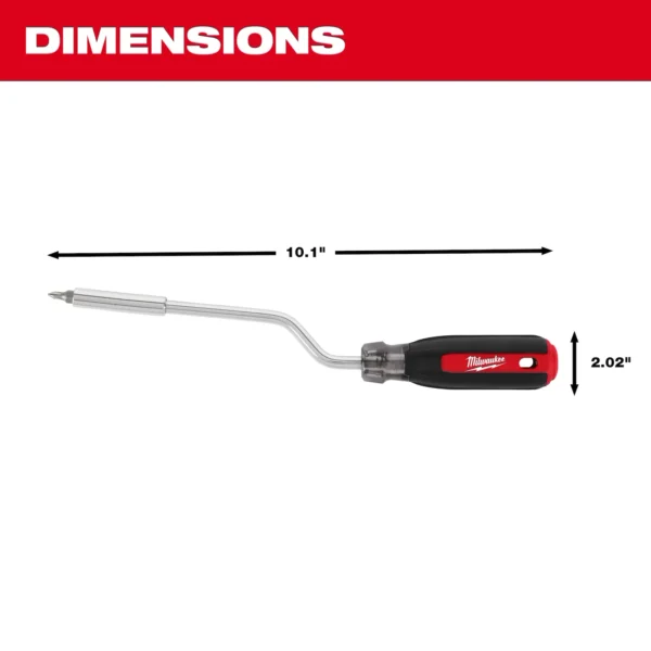 Milwaukee 2-in-1 Rotating Multi-Bit Screwdriver - Image 3