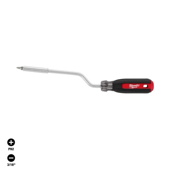 Milwaukee 2-in-1 Rotating Multi-Bit Screwdriver