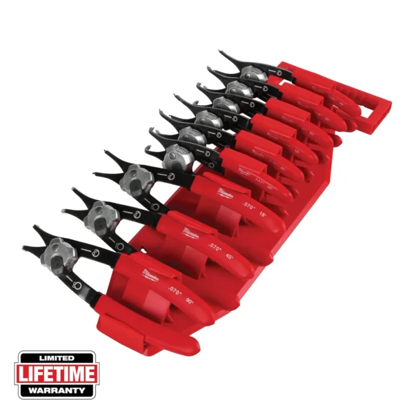 Milwaukee 9PC Snap Ring Pliers Set