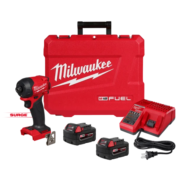 Milwaukee M18 FUEL™ SURGE™ 1/4" Hex Hydraulic Driver Kit